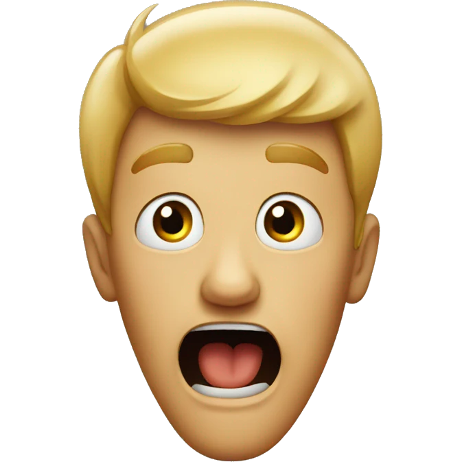 Astonished face emoji