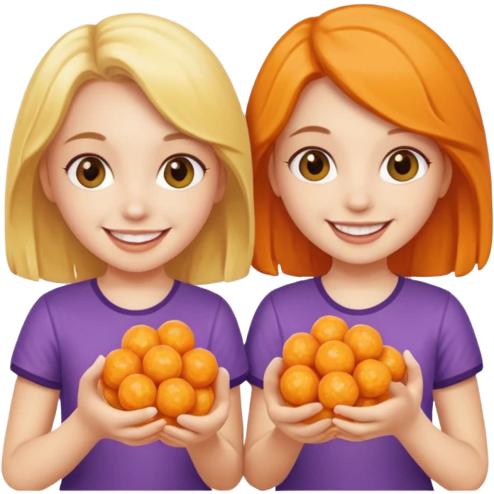 Cheeseball twins emoji