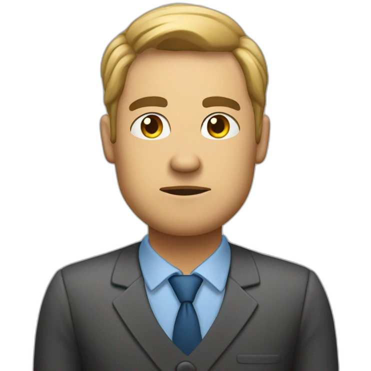 HR-manager Disinterested emoji