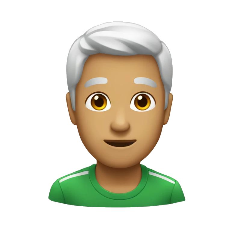 Coração verde emoji