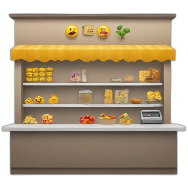 front store counter emoji