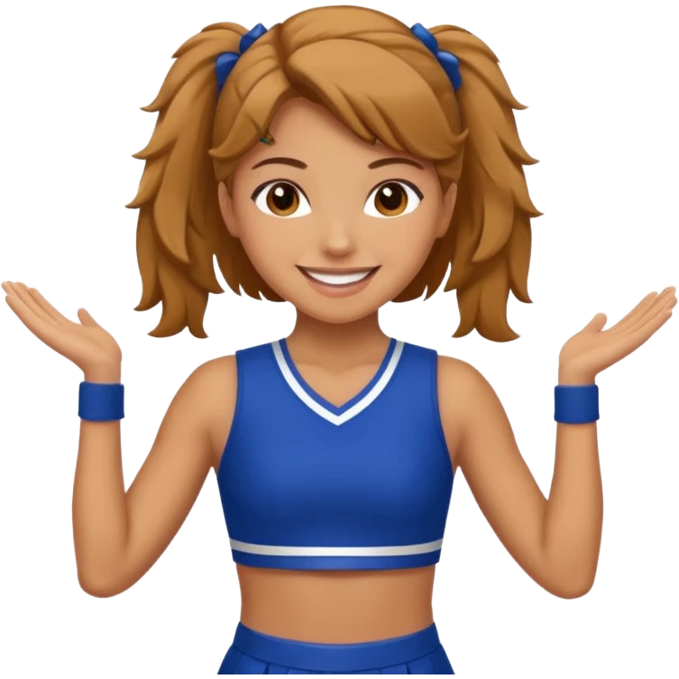 Cheerleader emoji
