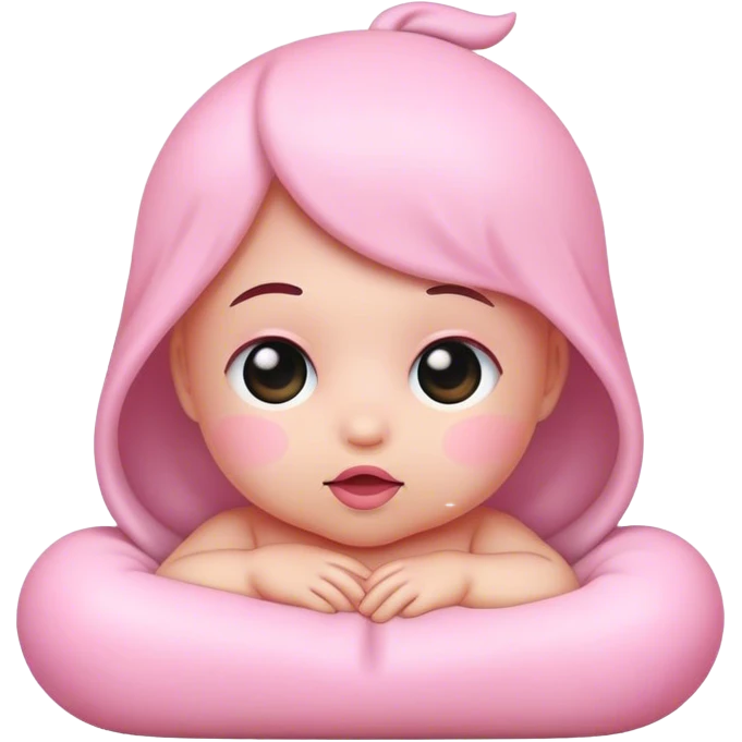 Baby pink emoji