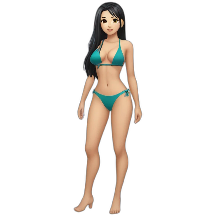 nico robin full body pawg swimsuit emoji