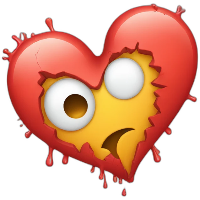 Fix broken heart with glue emoji