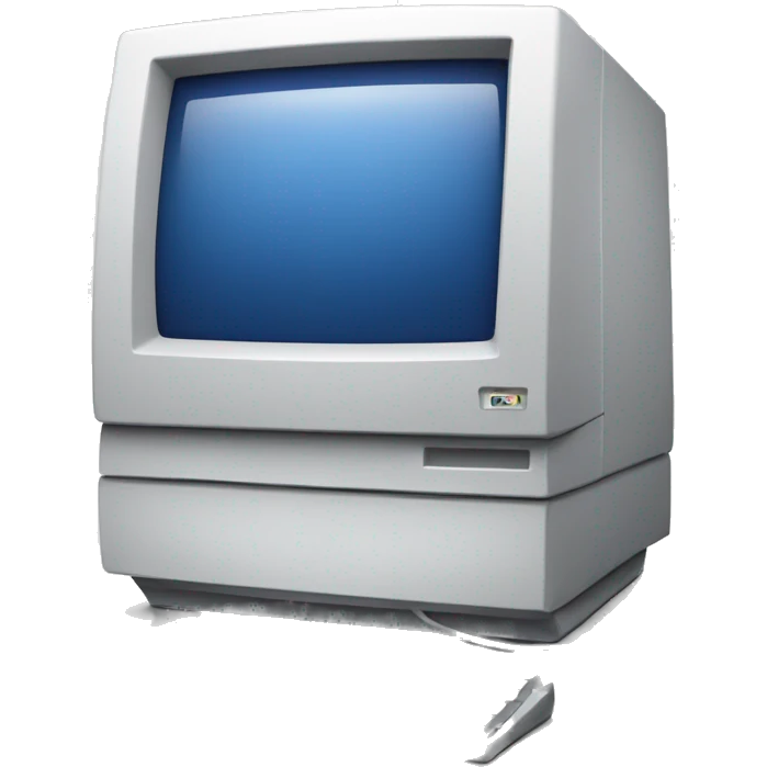 2004 Mac desktop computer emoji