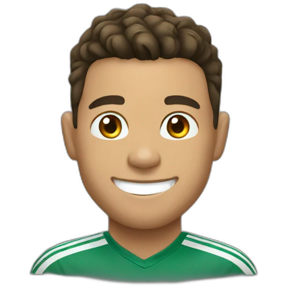 Ronaldo happy emoji