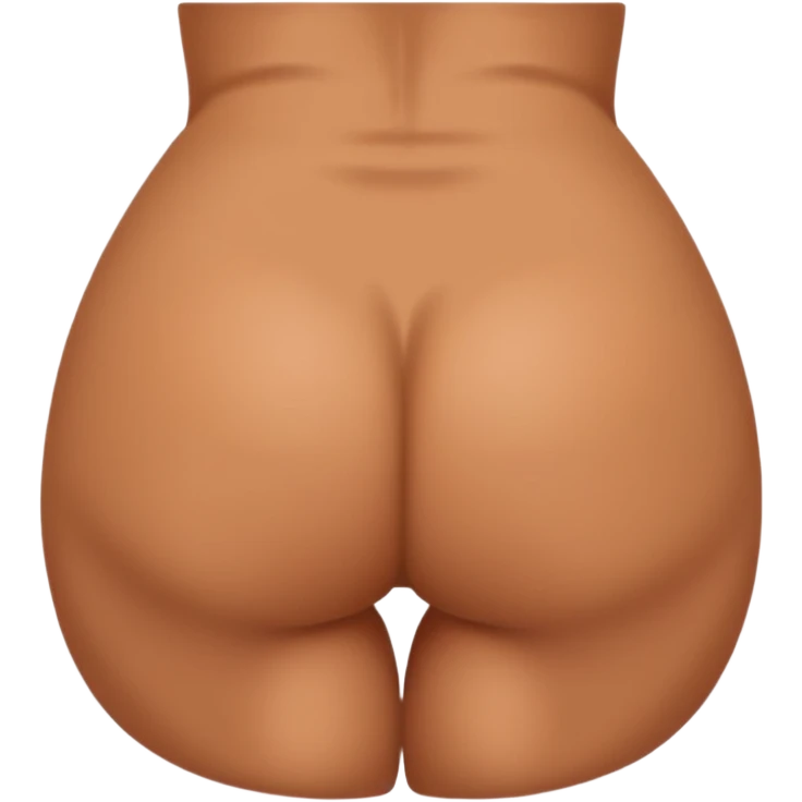 Woman butt emoji