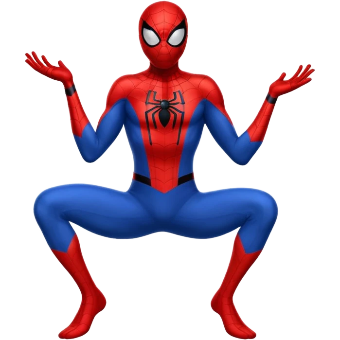 Crie sticker homem aranha emoji