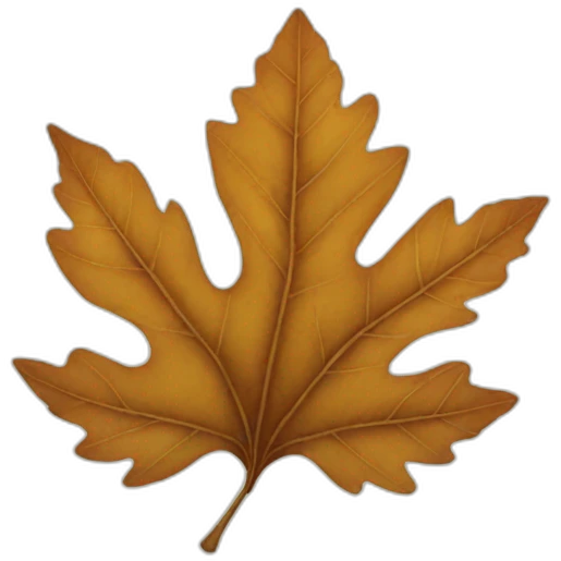 Leaf emoji