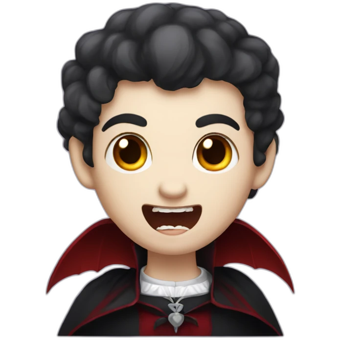cute little Vampire emoji