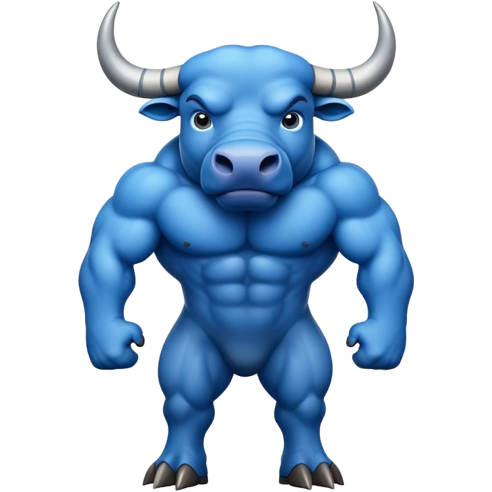 Blue Bull emoji