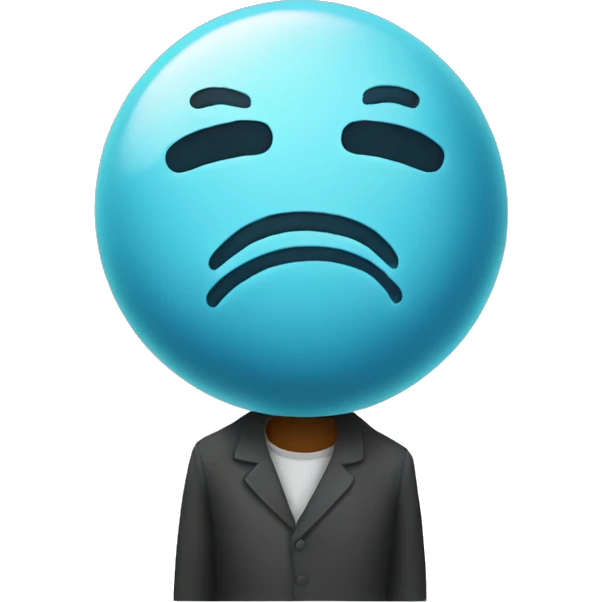 Gumball sad emoji