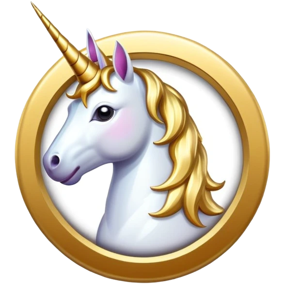unicorn quality mark badge emoji