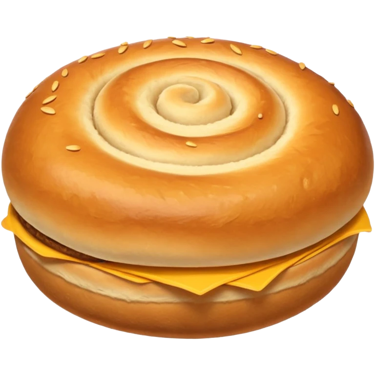 round bread roll emoji