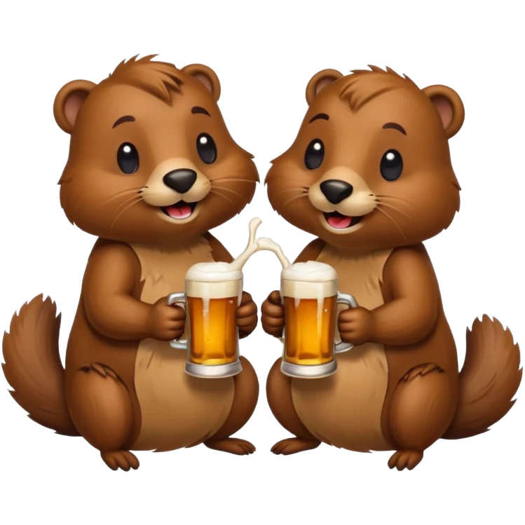 Beavers Drink Beer
 emoji