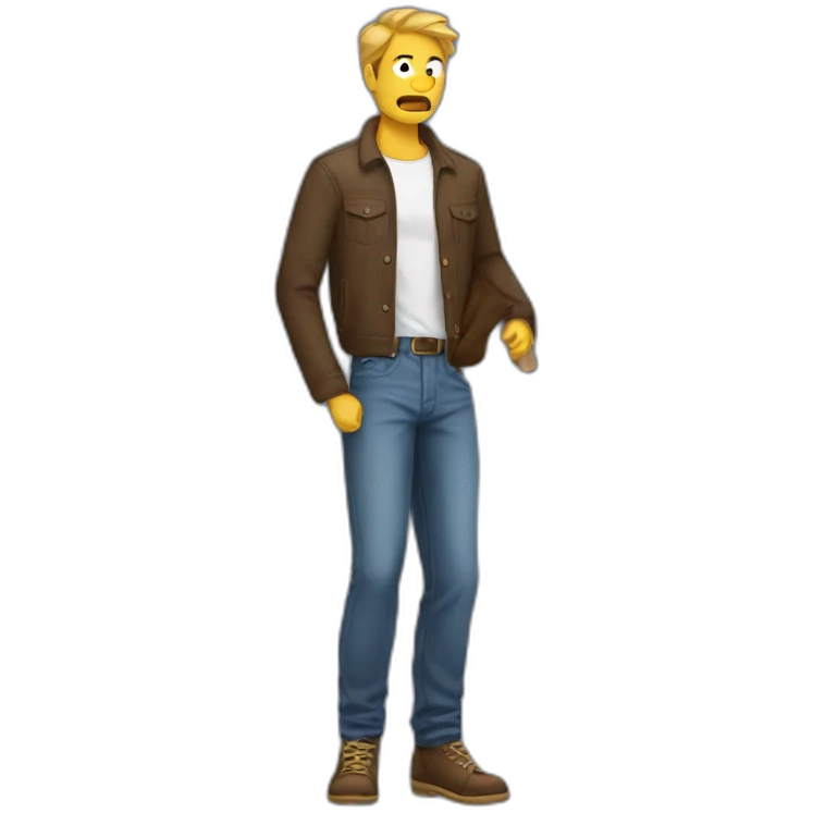 Man steals pants emoji