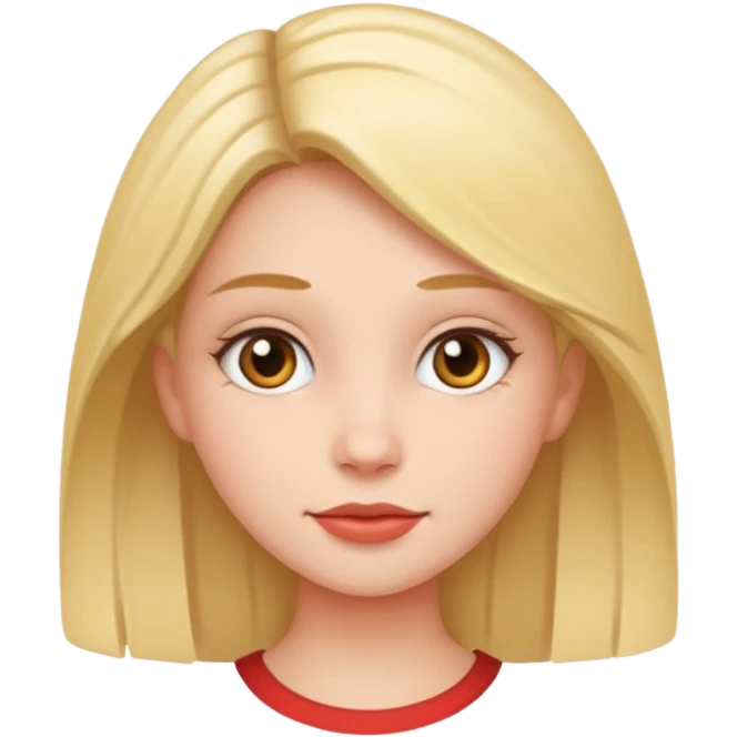 A full girl emoji
