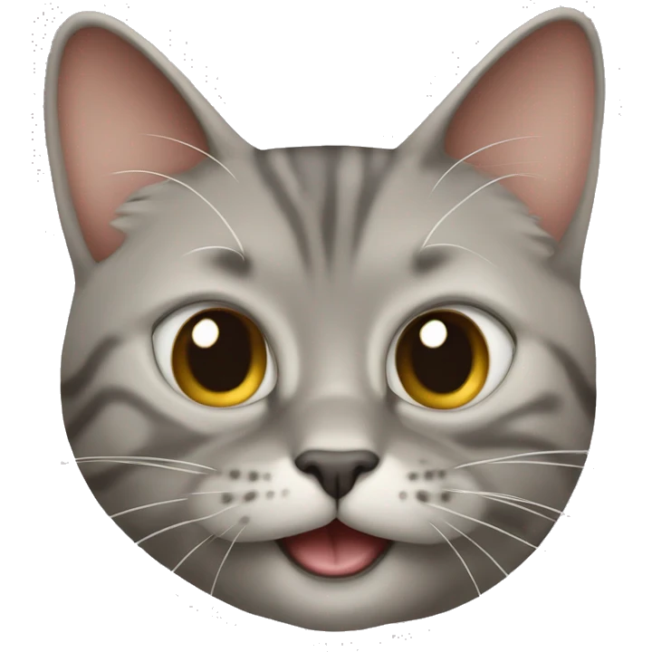 Crack un gato siamés extremadamente feliz emoji