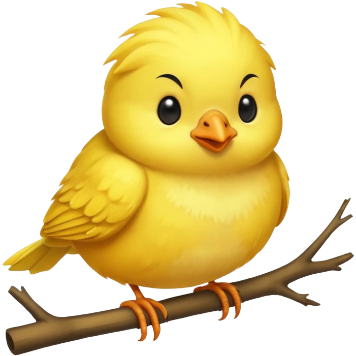 yellow bird emoji