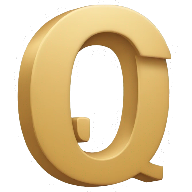 letter Q emoji