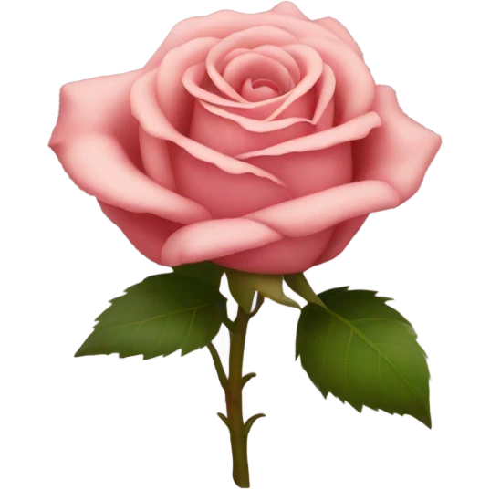 Rose with body emoji