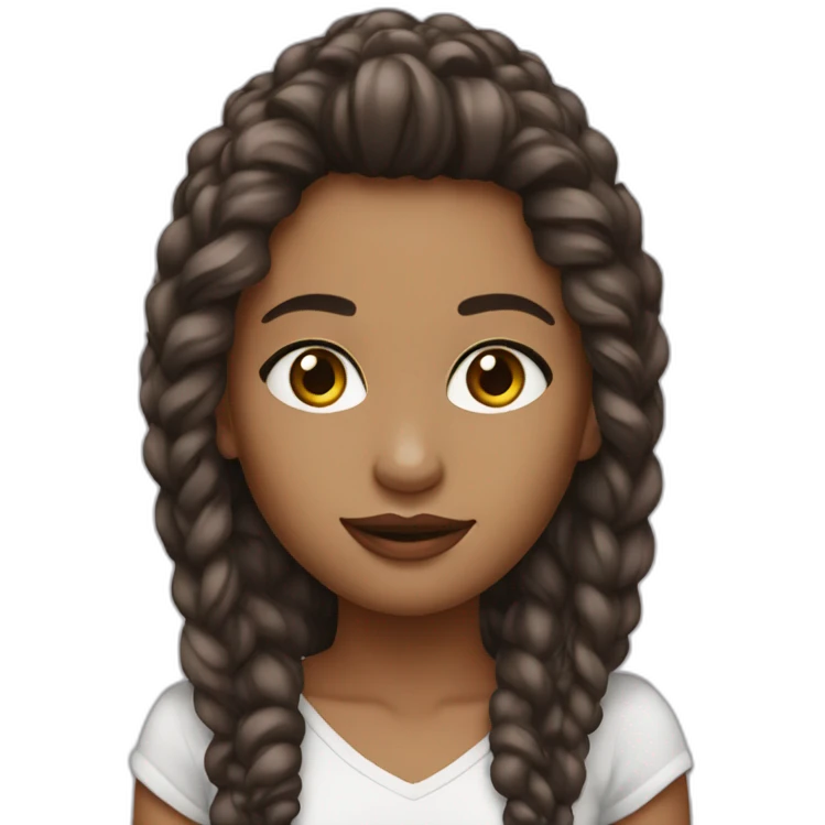 It's a beautiful model emoji
