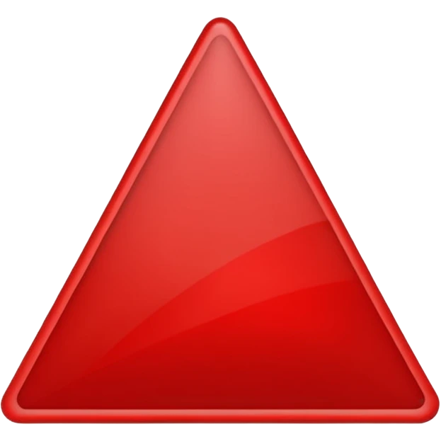 red triangle emoji