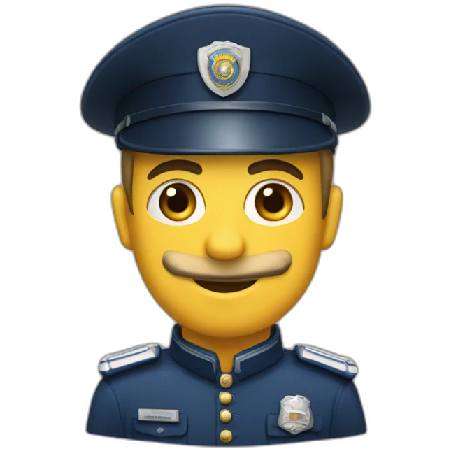 Gendarmerie emoji
