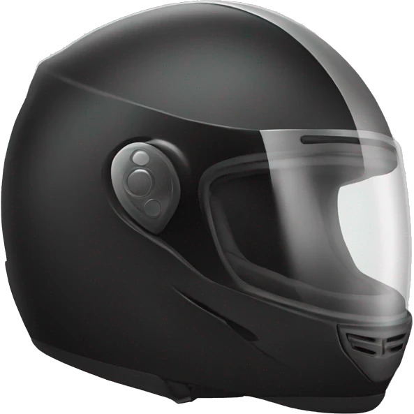 Motorcycle helmet emoji