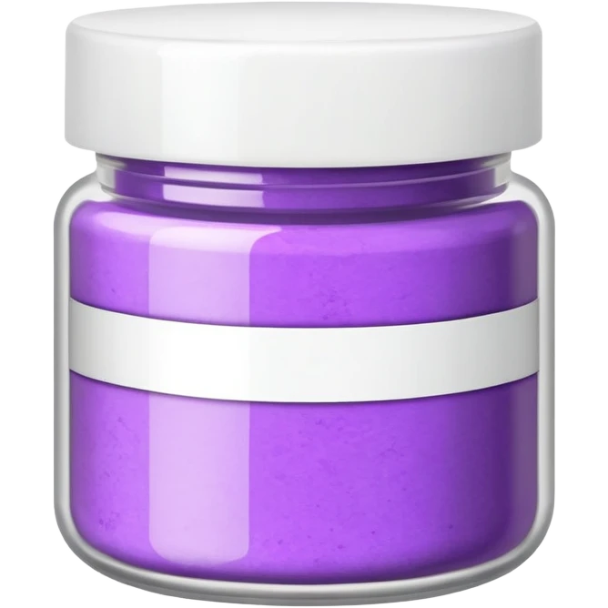 Dip powder jar for manicure emoji