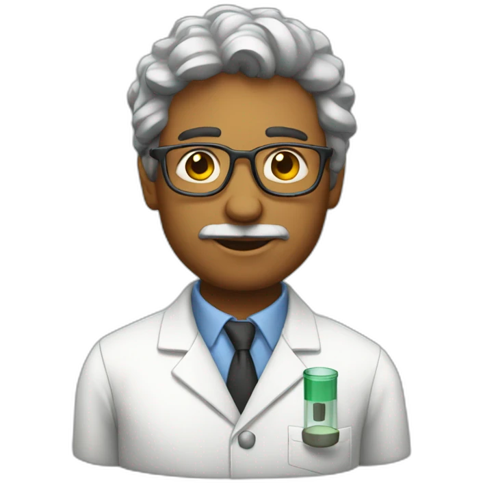 Scientist sociologist  emoji