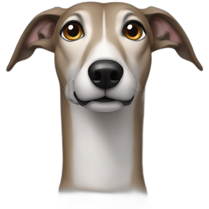 greyhound face emoji