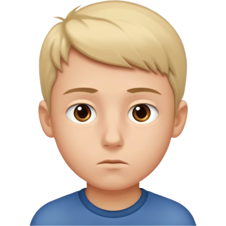 boy thinking abouting something  emoji