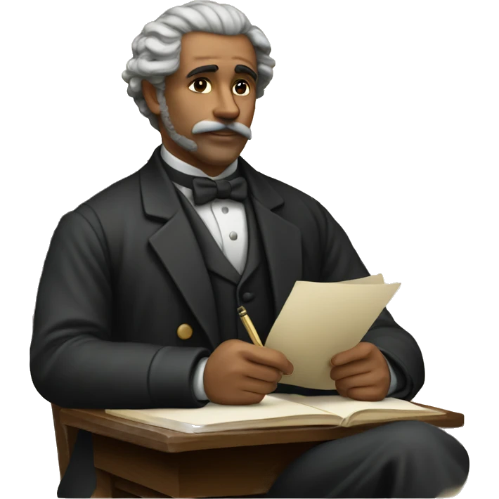Victoran writing  emoji