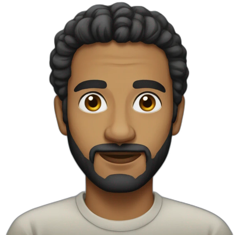 Kingsley Ben-Adir portrait emoji