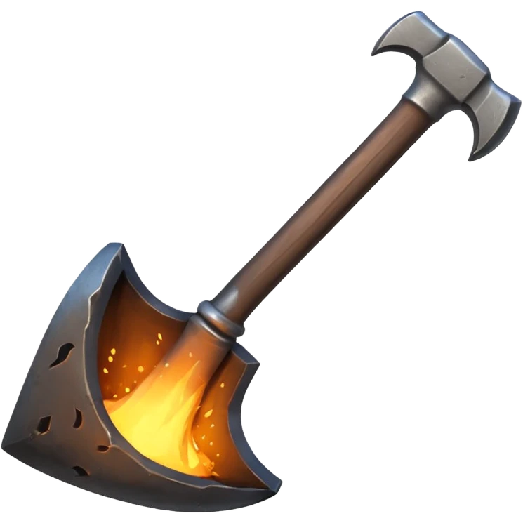 axe forging emoji