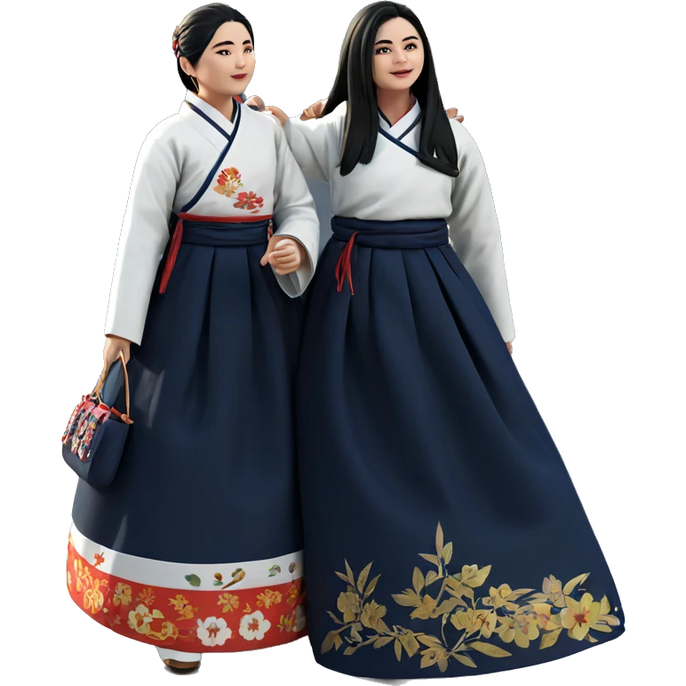 korean traditional clothing gathering emoji