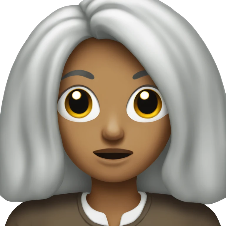 Scary women emoji
