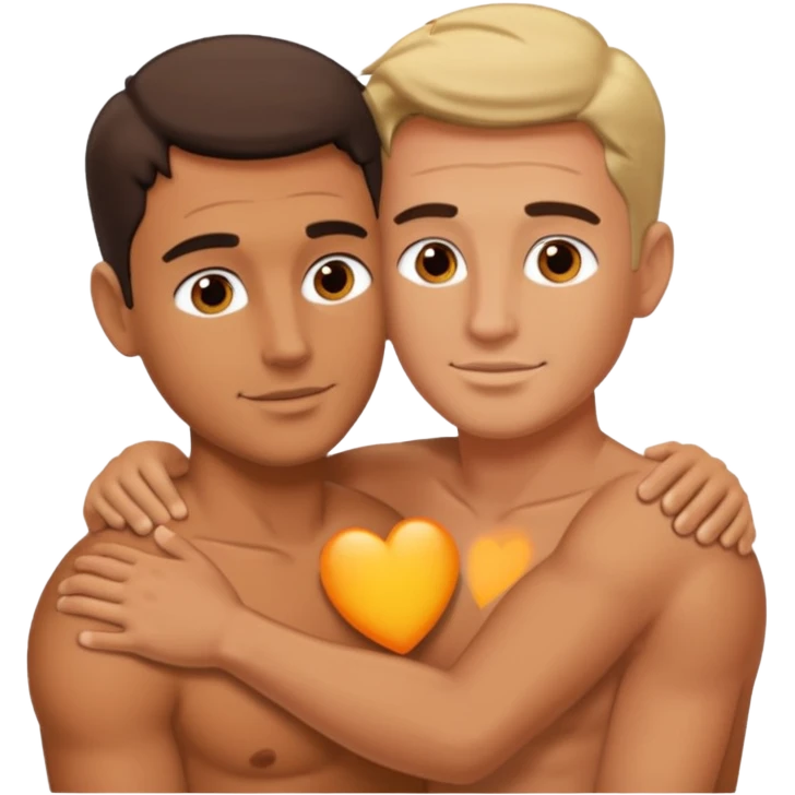 69 sex position of male male emoji