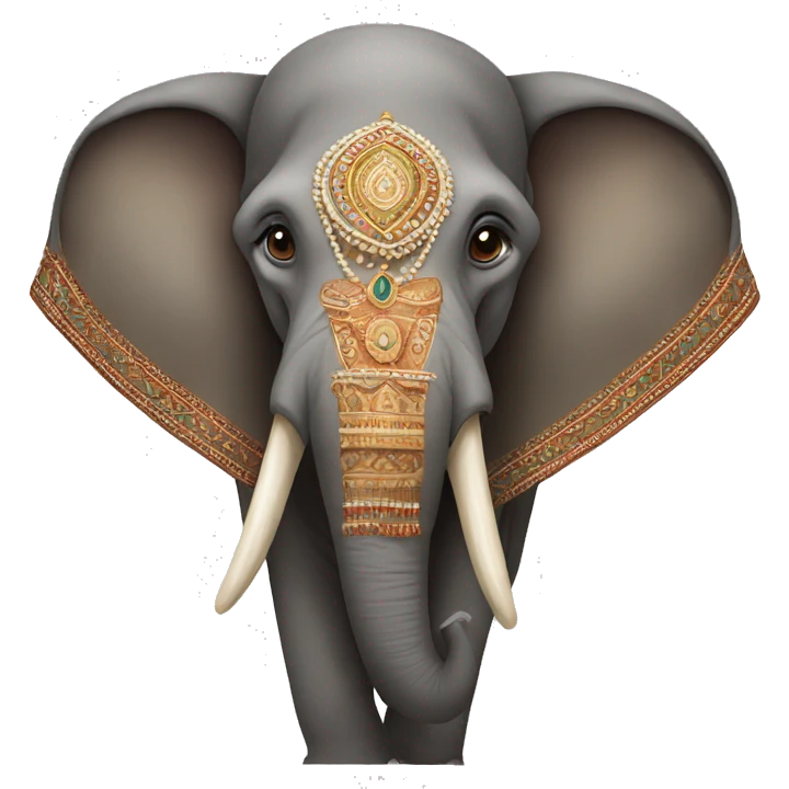Indian Elephant head emoji