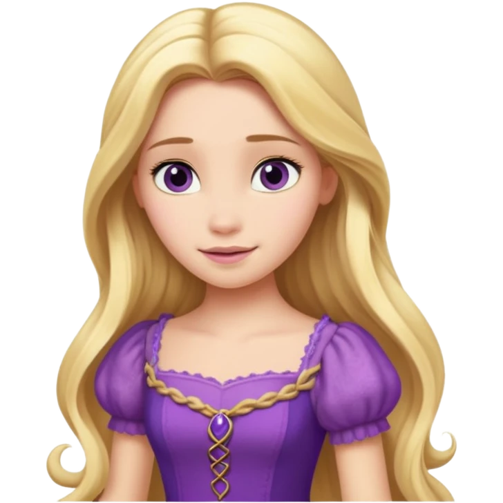 Princess repunzle emoji