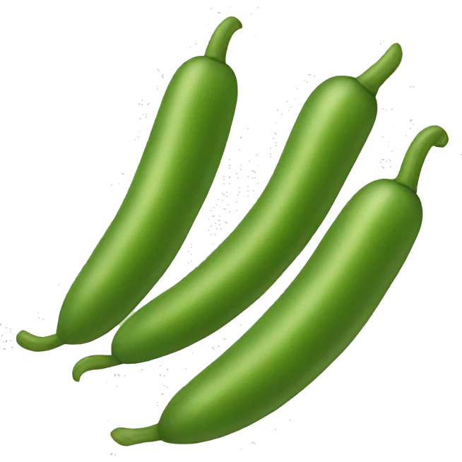 green beans emoji