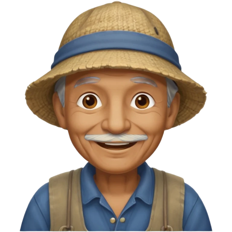 old nice fisherman emoji