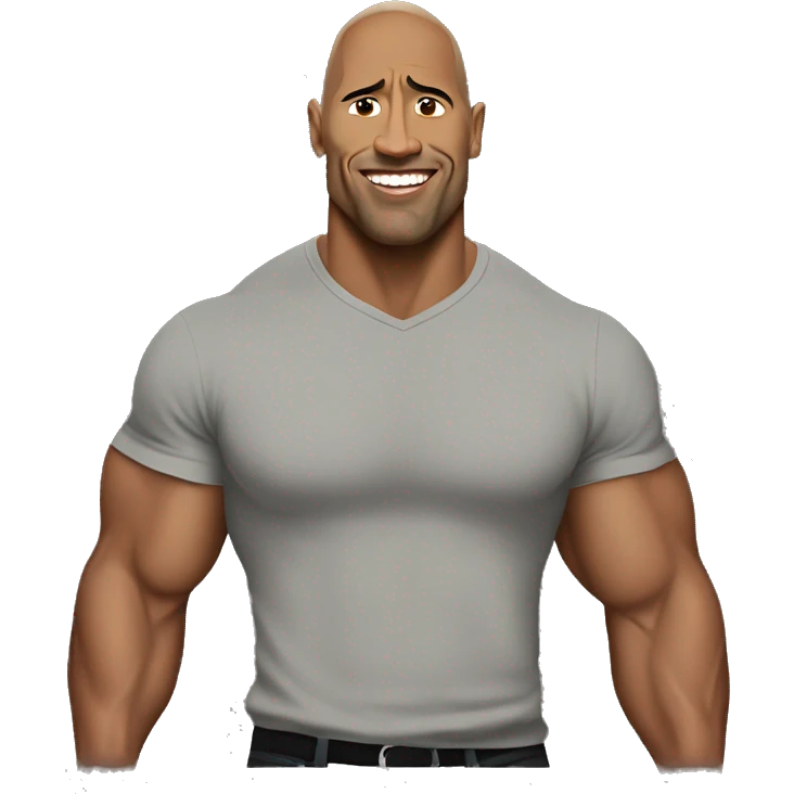 The rock  emoji