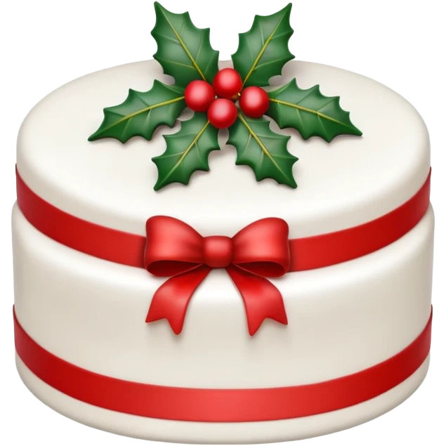 Christmas Cake emoji