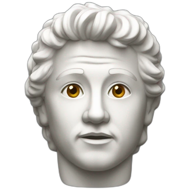the david statue emoji