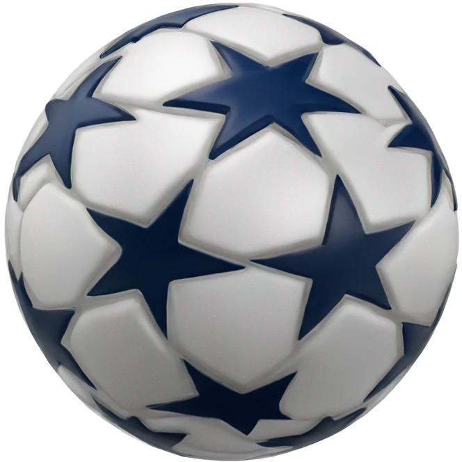 Uefa champions league logo emoji