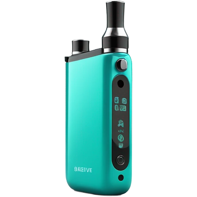 Teal vape  emoji