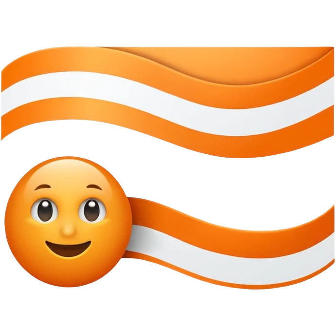 elegant horizontal banner using HEX code #FF6A00 as the color emoji